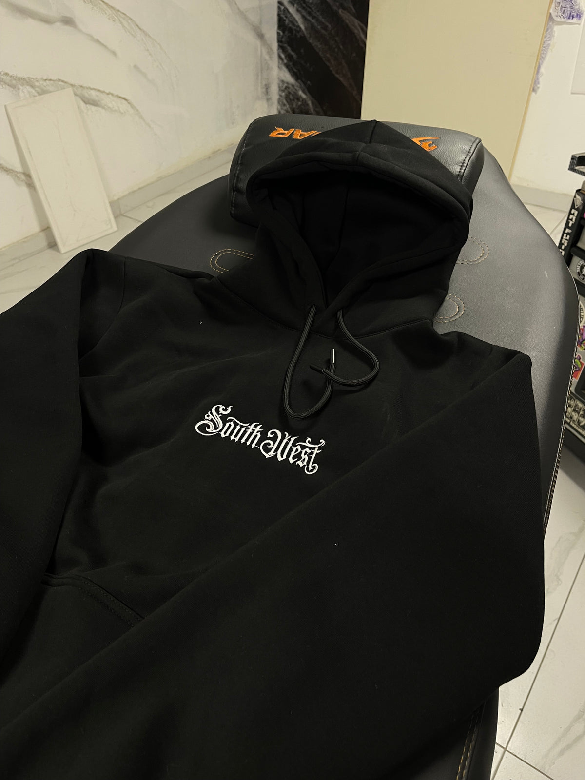 South west embroidered hoodie
