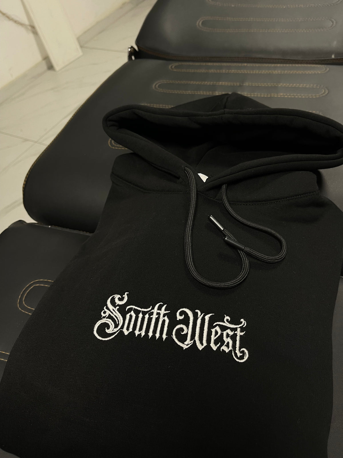 South west embroidered hoodie